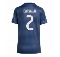 Real Madrid Daniel Carvajal #2 Koszulka Wyjazdowa damskie 2025-26 Krótki Rękaw